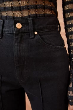 ULLA JOHNSON The Genevieve Jean - Noir Wash -Fashion Haven Shop ULLA JOHNSON The Genevieve Jean NOIR WASH 04