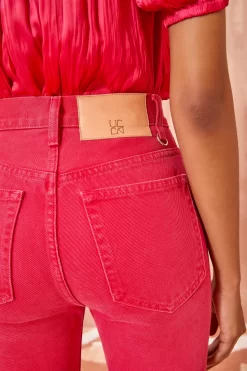 ULLA JOHNSON The Lou Jean - Orchid Wash -Fashion Haven Shop ULLA JOHNSON The Lou ORCHID WASH 03