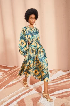 ULLA JOHNSON Penina Macrame Braided High Heel - Transparent Yellow 9 ULLA JOHNSON Penina Macrame Braided High Heel - Transparent Yellow -Fashion Haven Shop ULLA JOHNSON Tulia Dress CONSTELLATION 01 MAIN d54997e2 940e 4185 a219 9f2a23c137f7