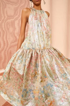 ULLA JOHNSON Tyra Dress - Meadow -Fashion Haven Shop ULLA JOHNSON Tyra Dress MEADOW 0056
