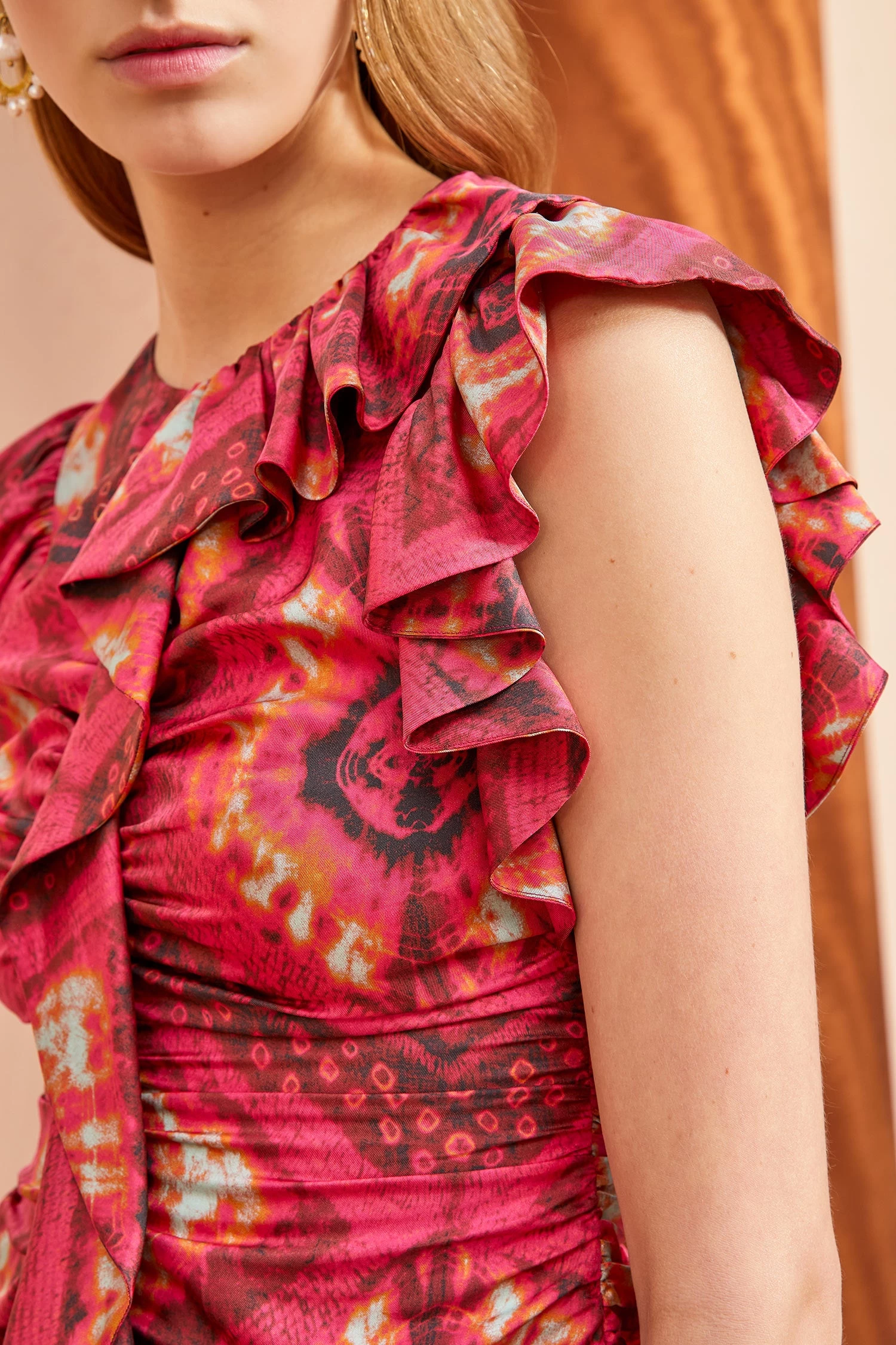 ULLA JOHNSON Vida Top - Wild Rose 4 ULLA JOHNSON Vida Top - Wild Rose - Image 4