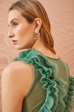 ULLA JOHNSON Winnifred Top - Jade -Fashion Haven Shop ULLA JOHNSON Winnifred Top JADE 0104