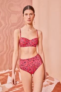 ULLA JOHNSON Zahara Bikini Bottom - Poppy Floral