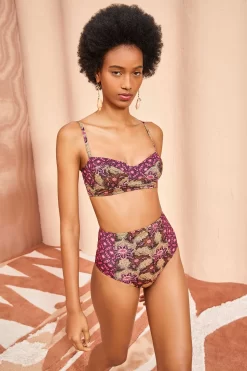 ULLA JOHNSON Zahara Bikini Bottom - Gladiola