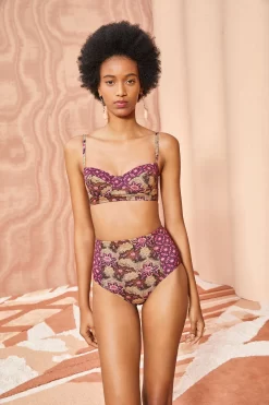 ULLA JOHNSON Zahara Bikini Top - Gladiola