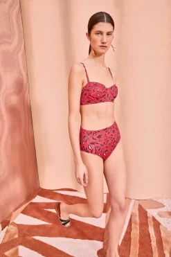 ULLA JOHNSON Zahara Bikini Top - Poppy Floral -Fashion Haven Shop ULLA JOHNSON Zahara Bikini TOP POPPY FLORAL 04