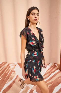 ULLA JOHNSON Zina Dress - Nocturne -Fashion Haven Shop ULLA JOHNSON Zina Dress NOCTURNE 03