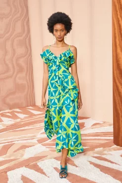 ULLA JOHNSON Zoya Dress - Citrine